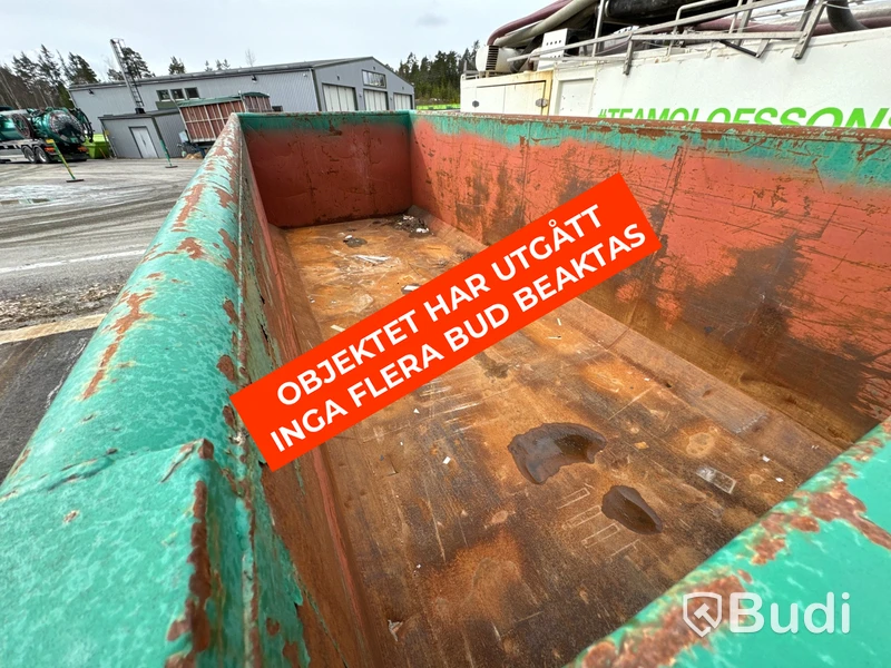 Lastväxlarcontainer ca25 kubik- OBJEKTET HAR UTGÅTT- OBJEKTET HAR UTGÅTT