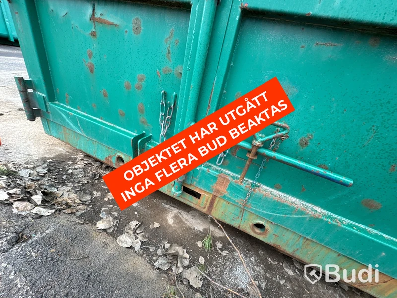 Lastväxlarcontainer ca25 kubik- OBJEKTET HAR UTGÅTT- OBJEKTET HAR UTGÅTT