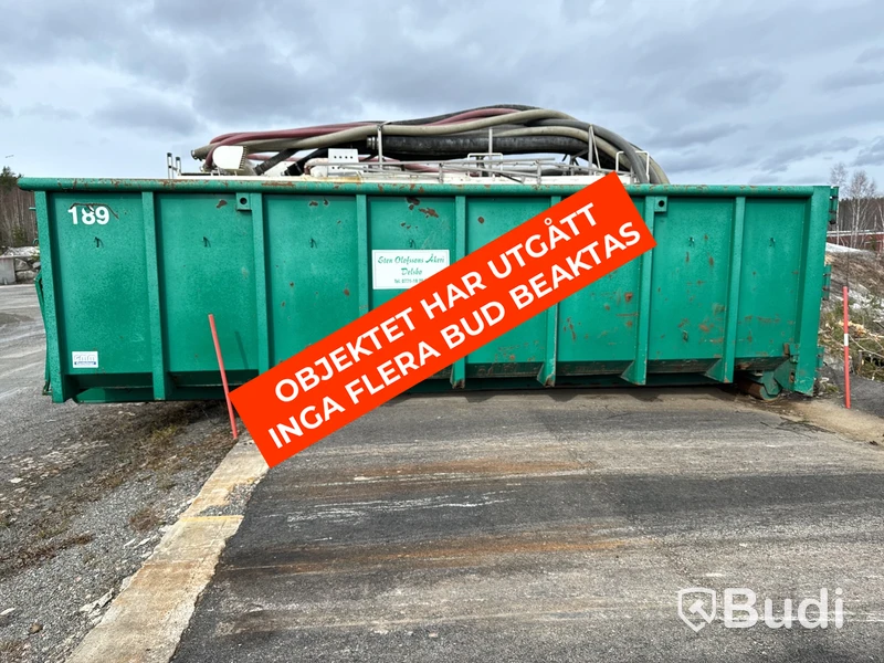 Lastväxlarcontainer ca25 kubik- OBJEKTET HAR UTGÅTT- OBJEKTET HAR UTGÅTT