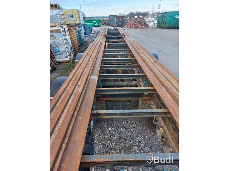 Lastväxlarsläp NÄRKO D4YF51H11, 2007 Reparationsobjekt