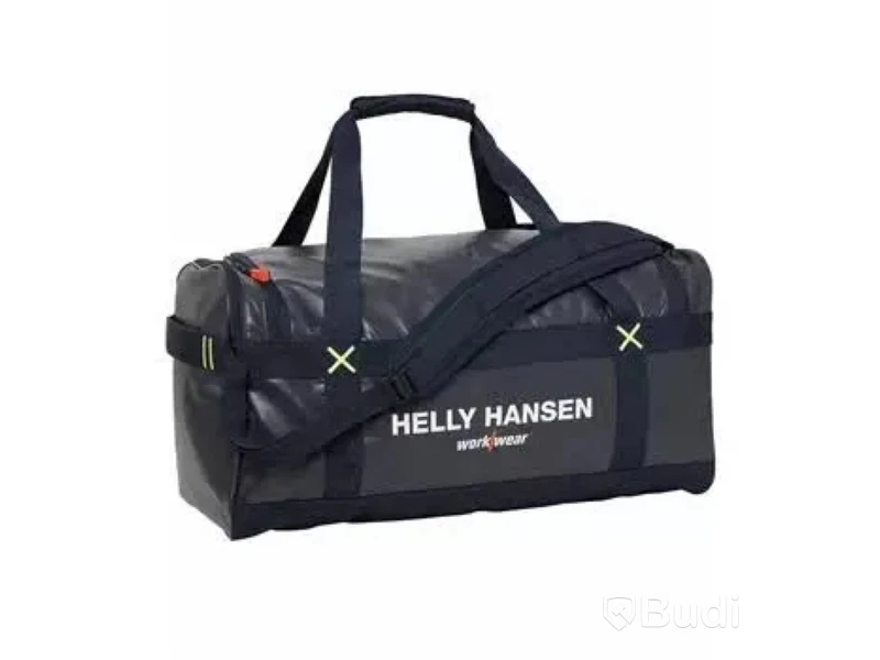 2 st. Väska Helly Hansen duffel bag 79672-590 mörkblå, Totalt ord. pris inkl. moms: ca 1800 kr