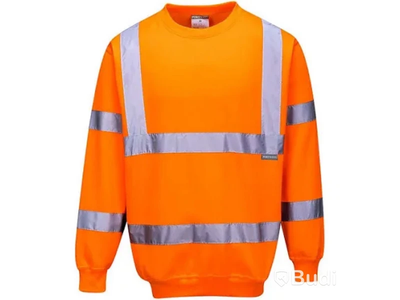 3 st. Sweatshirt Hi-vis B303 orange stl. XL Portwest, Totalt ord. pris inkl. moms: ca 1200 kr