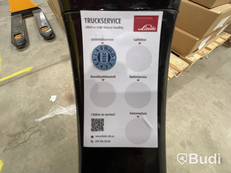 Linde Truck-T16 Säljes via auktion