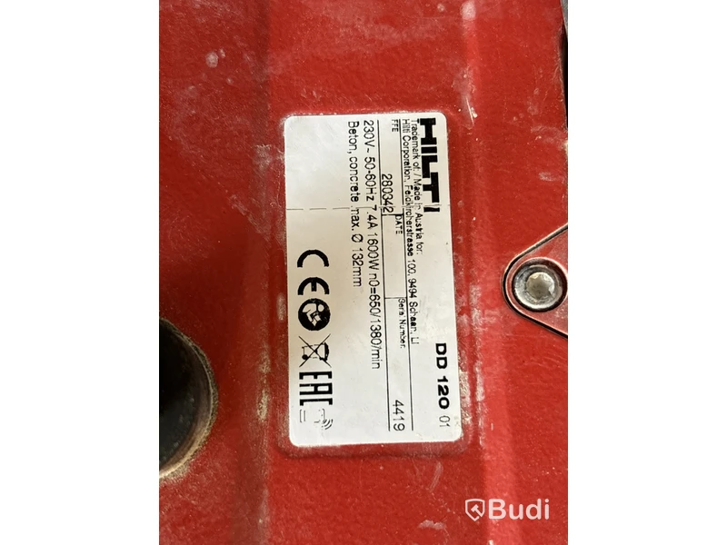 Kärnborrmaskin Hilti DD 120 med stativ