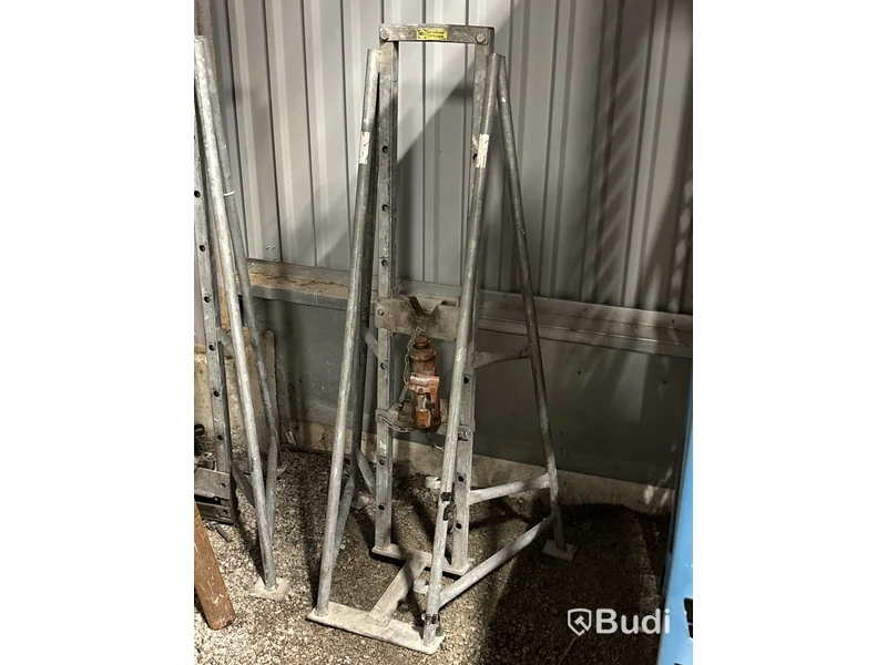 Kabelbock med hydrauliska domkrafter