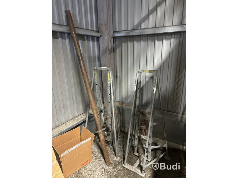 Kabelbock med hydrauliska domkrafter