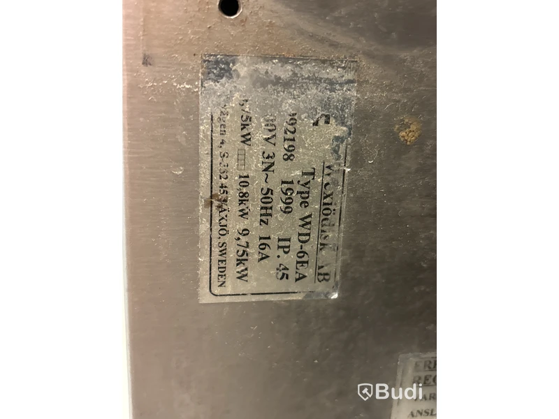Diskmaskin Wexiödisk WD-6EA med diskbänkar