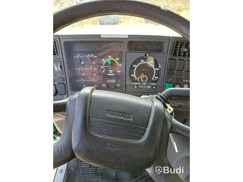Minikombi Scania P114 6X2-4NA -2004, Slamsug - EXPORT
