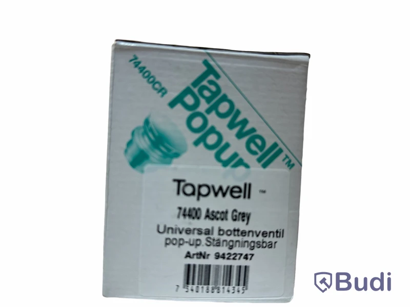 2 st. (NY) Bottenventil Tapwell 74400 Universal Pop-up, Totalt ord. pris inkl. moms: ca 1000 kr