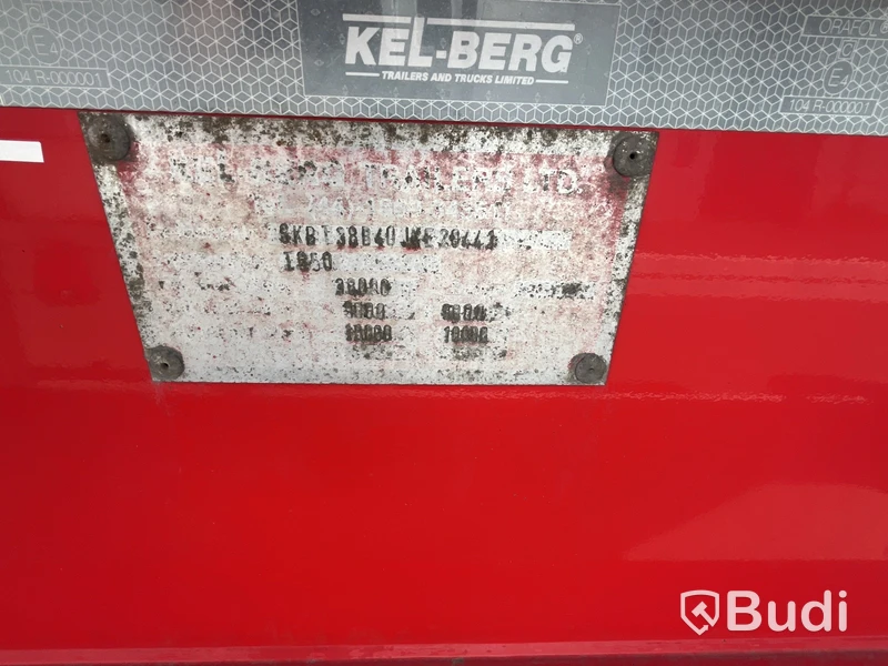 Lastväxlarsläp KEL-BERG, T650K -2018. Auktionen omstartad.