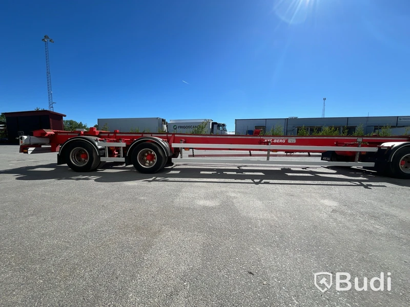 Lastväxlarsläp KEL-BERG, T650K -2018. Auktionen omstartad.