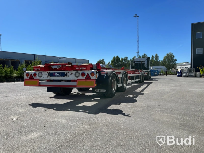 Lastväxlarsläp KEL-BERG, T650K -2018. Auktionen omstartad.