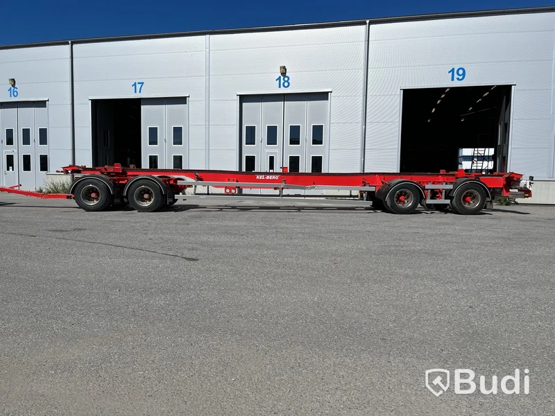 Lastväxlarsläp KEL-BERG, T650K -2018. Auktionen omstartad.