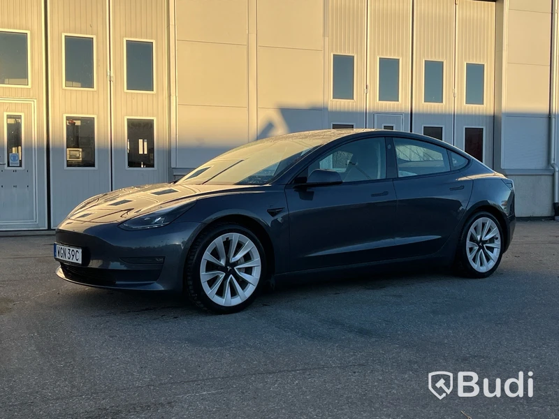 Tesla Model 3 Long Range, -2021 | Dragkrok