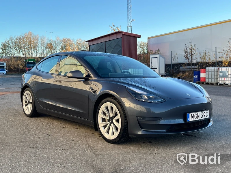 Tesla Model 3 Long Range, -2021 | Dragkrok