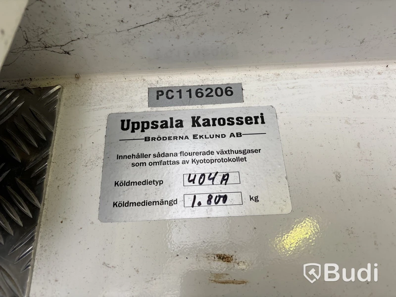 Kylbil Volkswagen Crafter 35 2.5 TDI (163hk) med bakgavellyft, - 2011