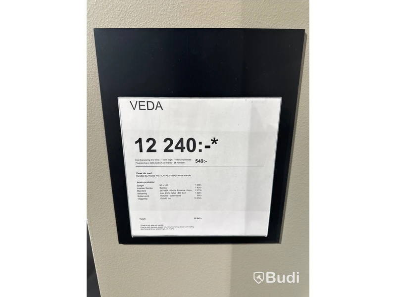 Badrumsinredning , Kvik Veda ord. pris. ca 12.000 kr.