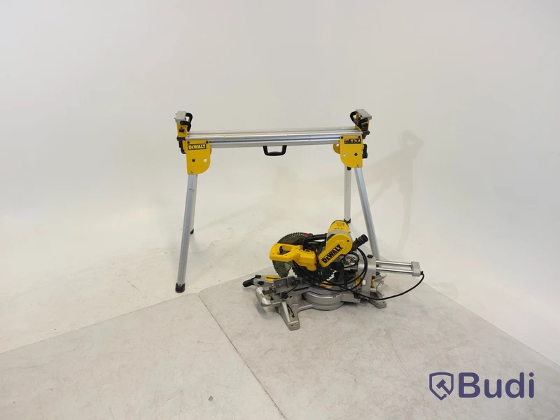 Kap- och gersåg DWS727-qs och sågbord DE7033 XJ, Dewalt