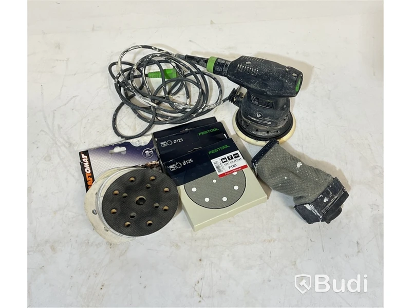 Excenterslip 125 EQ-plus Festool med tillbehör