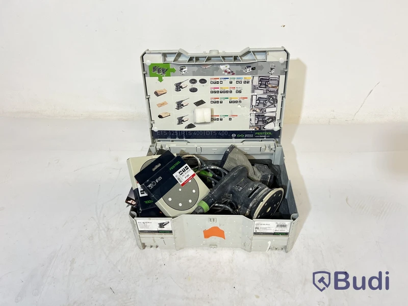 Excenterslip 125 EQ-plus Festool med tillbehör