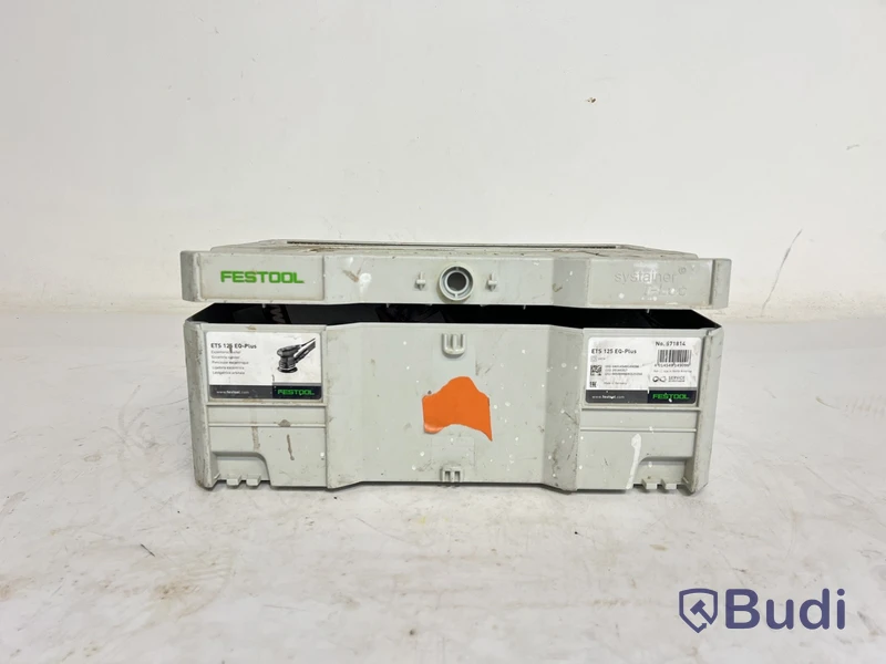 Excenterslip 125 EQ-plus Festool med tillbehör
