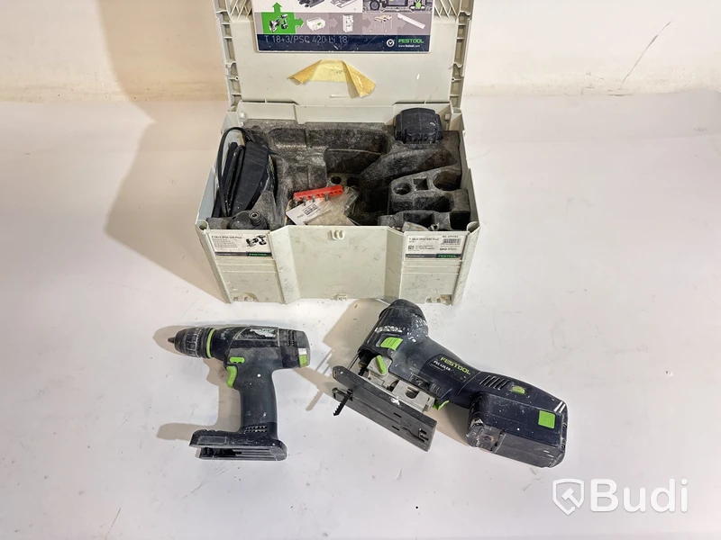 Tigersåg PSC 420 plus och skruvdragare T18+3 Festool