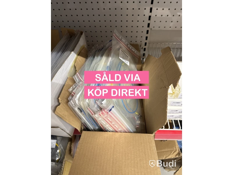 Parti med fibermaterial, m.m.- SÅLD