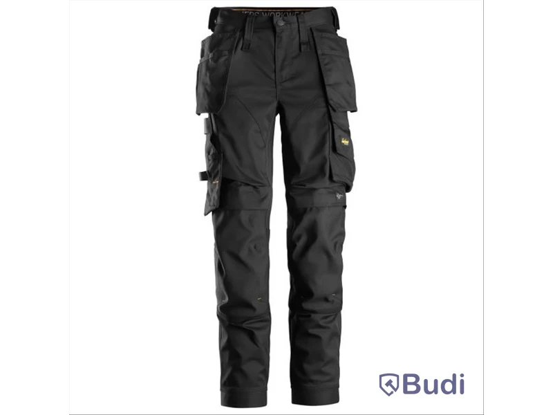 Dam byxa, Snickers Workwear AllroundWork 6247, Storlek 64, svart