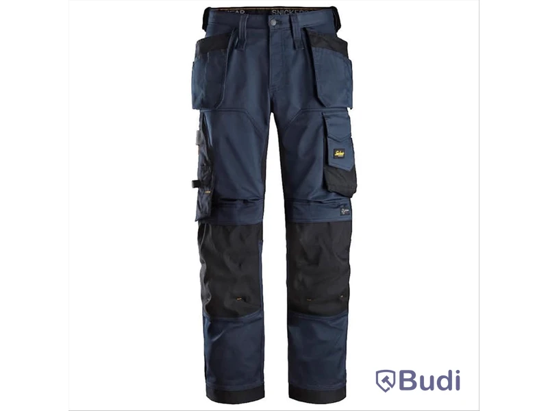 Arbetsbyxa, Stl 92, Snickers Workwear 6251, AllroundWork Stretch Loosefit +HF, Navy/Black