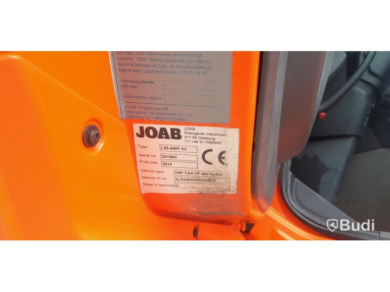 Lastbil DAF FAN CF460Z - 2014 | Joab -