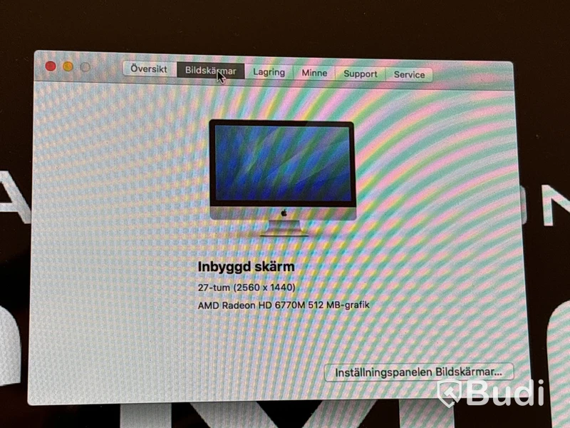 Apple iMac 27” 2,7 GHz Intel Core i5
