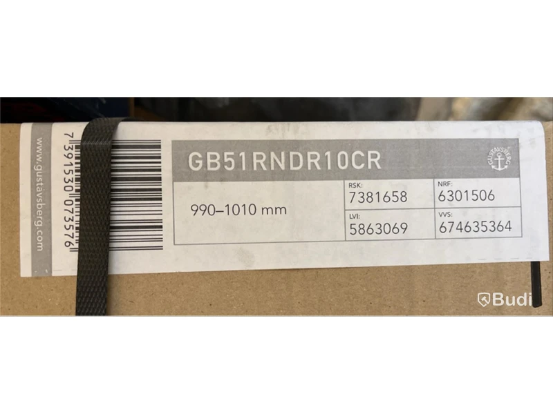 Duschdörr GUSTAVSBERG Round, klarglas, blankpolerad profil