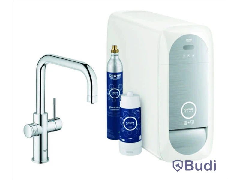 KÖKSBLANDARE GROHE BLUE HOME ETT KÖK U-PIP, 31456001. KROM