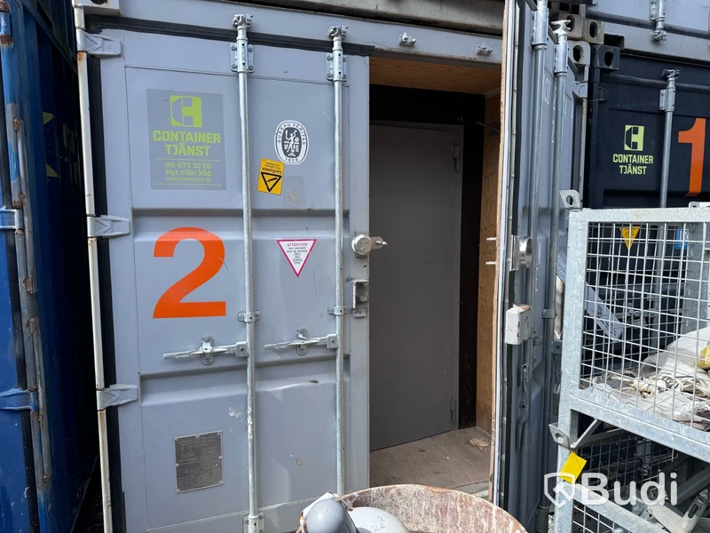 Container 20 fot, isolerad