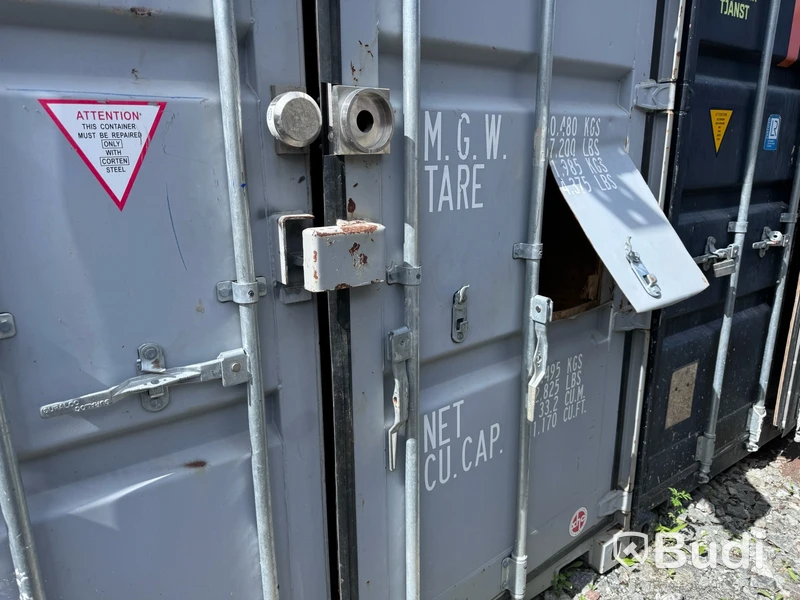 Container 20 fot, isolerad