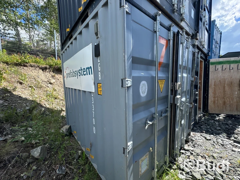 Container isolerad 10 fot med inredning