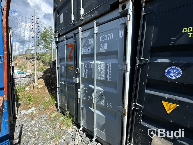 Container isolerad 10 fot med inredning