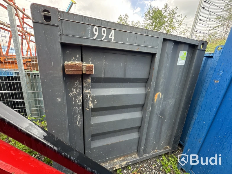 5 fots container med betonghuv