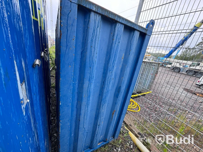 5 fots container med betonghuv