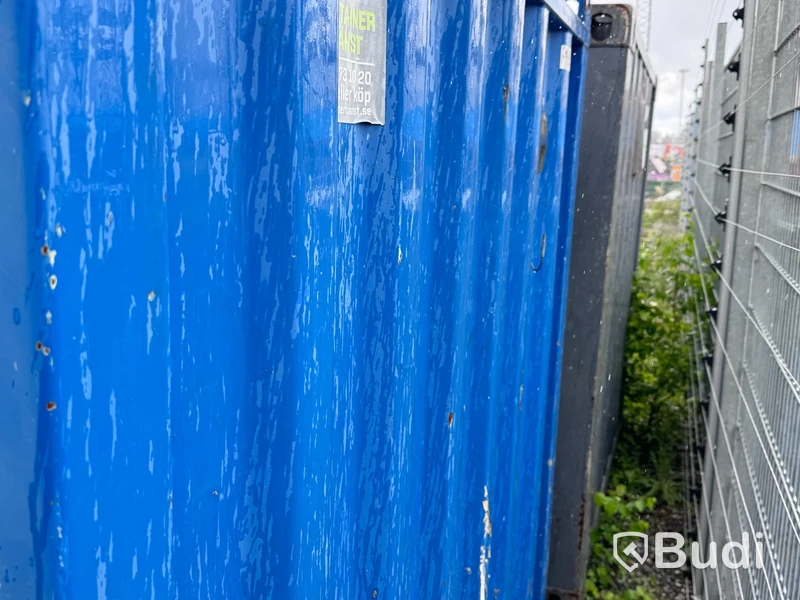 5 fots container med betonghuv