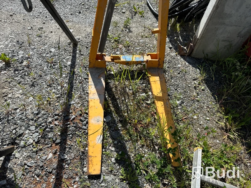 Pallgafflar/palllyftare för kran, max 1500kg
