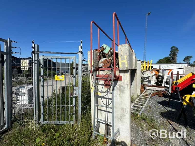 Avlastningsramp med lyftbalk