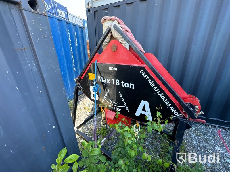 Lyftok Hedbergs, max 18 ton, 2016 med fjärrkontroll
