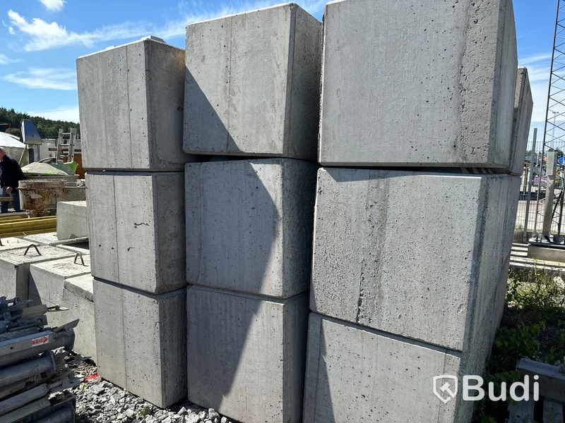 Div betongblock olika dimensioner