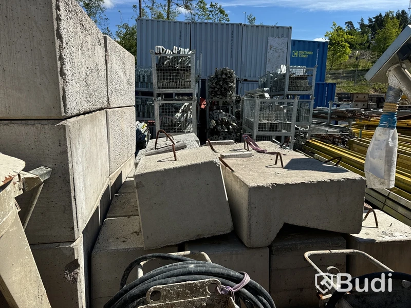 Div betongblock olika dimensioner