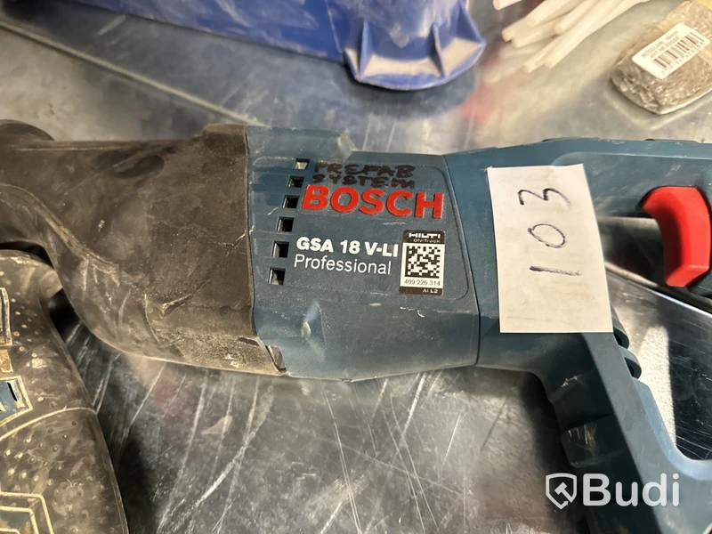 Parti med Bosch-verktyg 18V