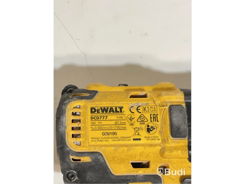 Skruvdragare DeWalt, DCD777