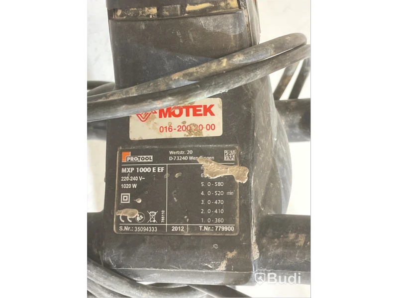 Cementblandare Protool, MXP 1000 E EF