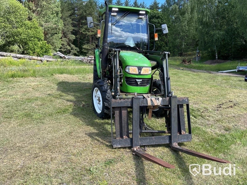 Traktor med lastare & tillbehör, Foton TB Europard 504, -2013