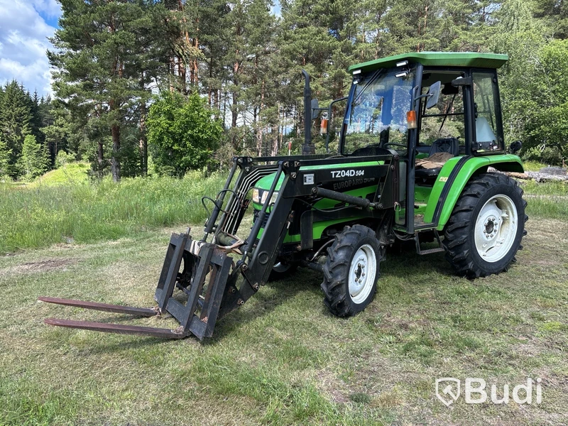 Traktor med lastare & tillbehör, Foton TB Europard 504, -2013